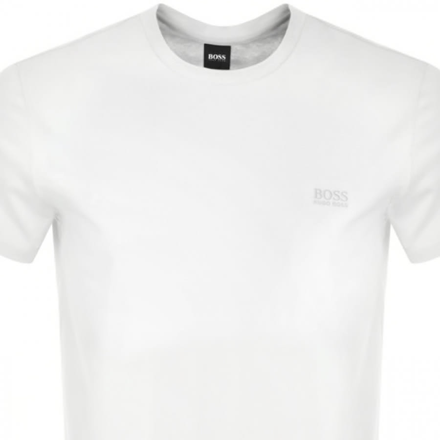 Alternative Image for ProductBOSS Bodywear Crew Neck T Shirt White2